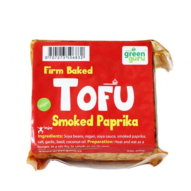 Green Guru Organic Smoked Paprika Tofu 350-400g